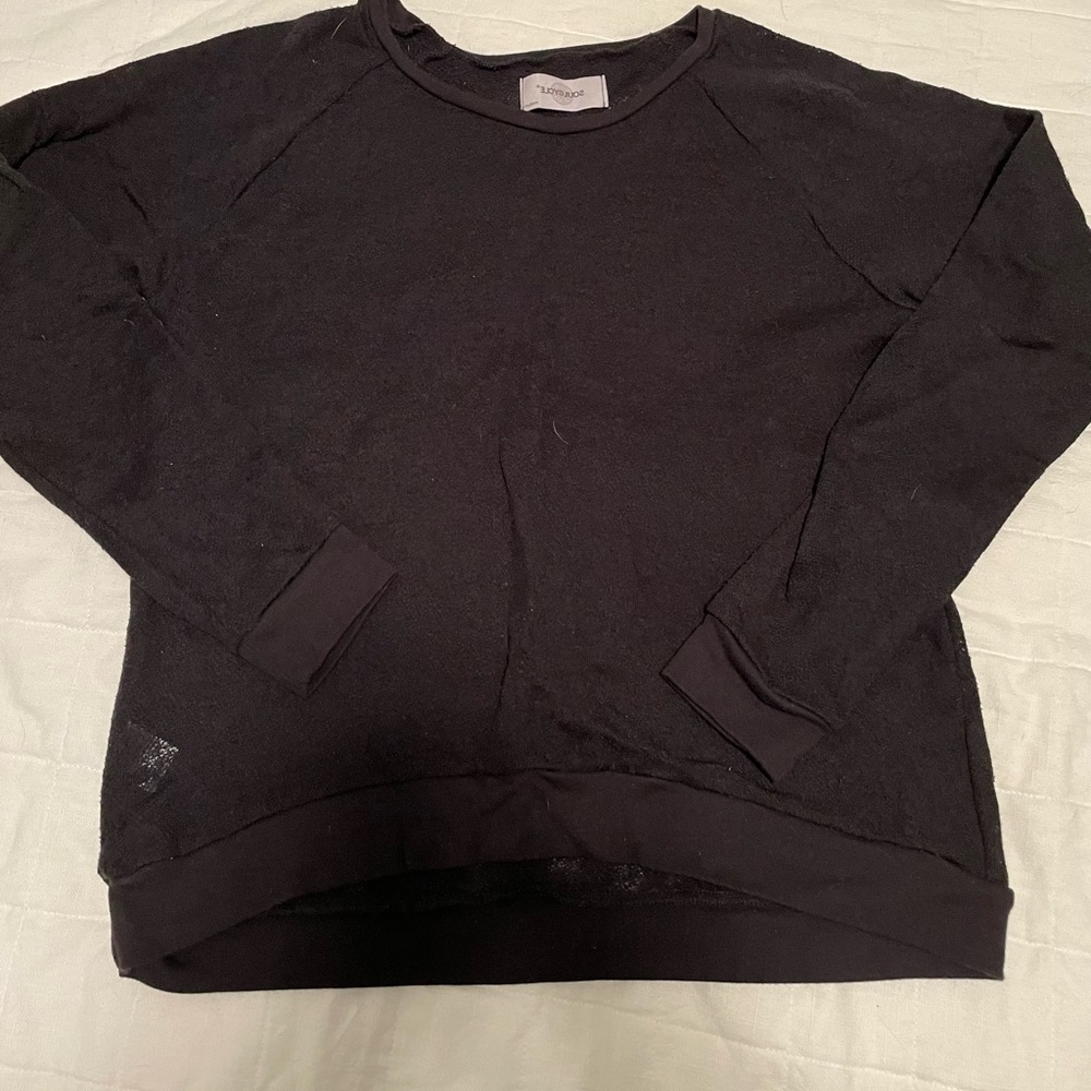 SoulCycle Black Light Pullover